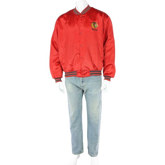 Vintage Swingster Blackhawks NHL Jacket - Picture 2 of 4